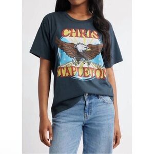 DAYDREAMER chris stapleton eagle merch tee in vintage black